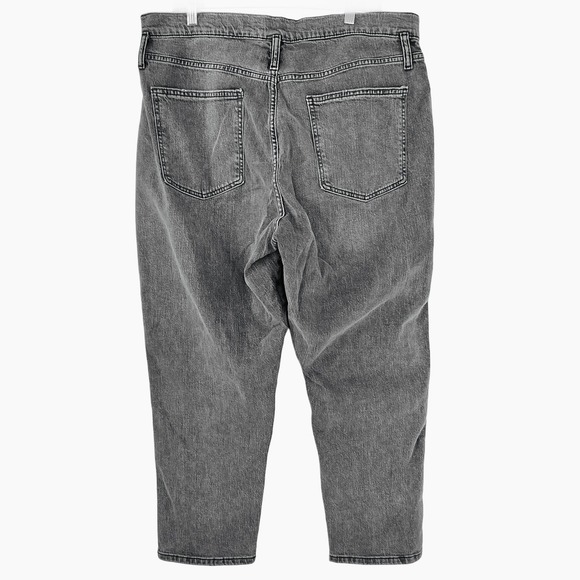 NEW Arizona Jeans Women's Size 19 Vintage Y2K Highest Rise Mom Jeans Gray - Picture 5 of 7